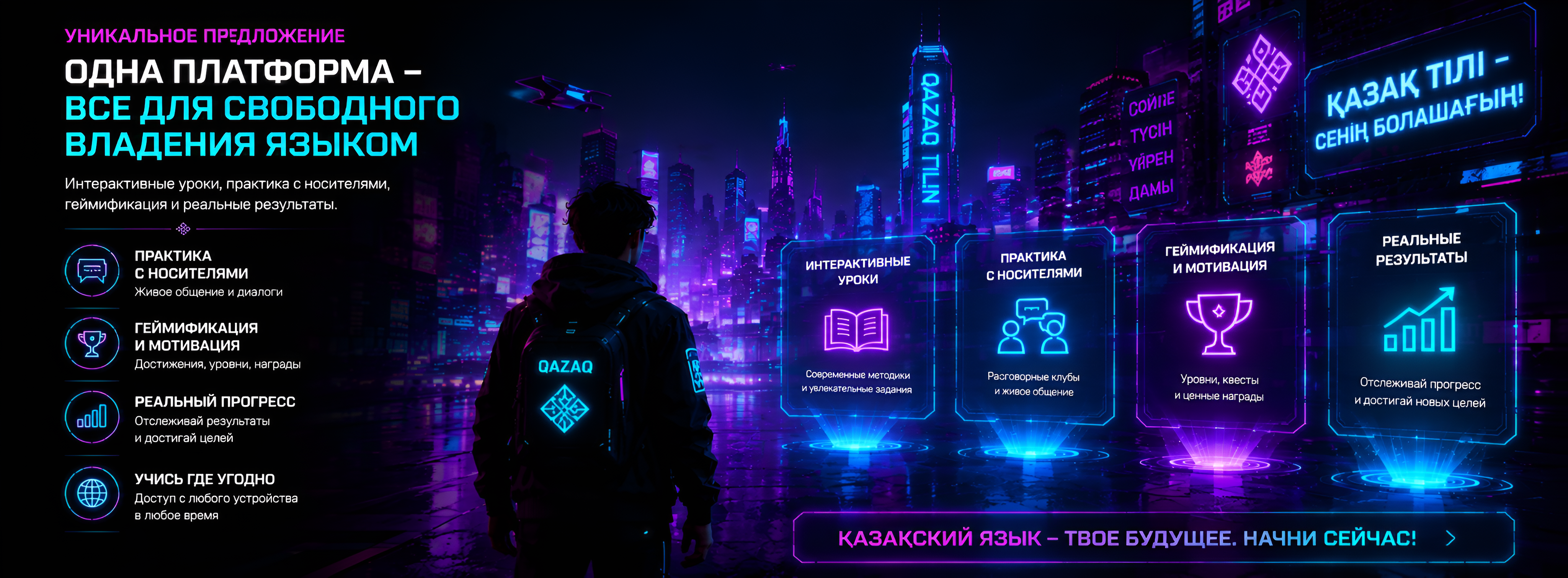 Одна платформа — всё для свободного владения языком